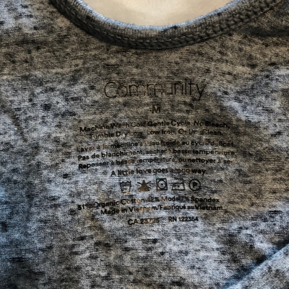 Aritzia Grey Backless Bodysuit - Picture 4 of 4